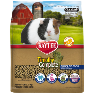 Kaytee Timothy Complete Guinea Pig 5Lb - Pet Totality