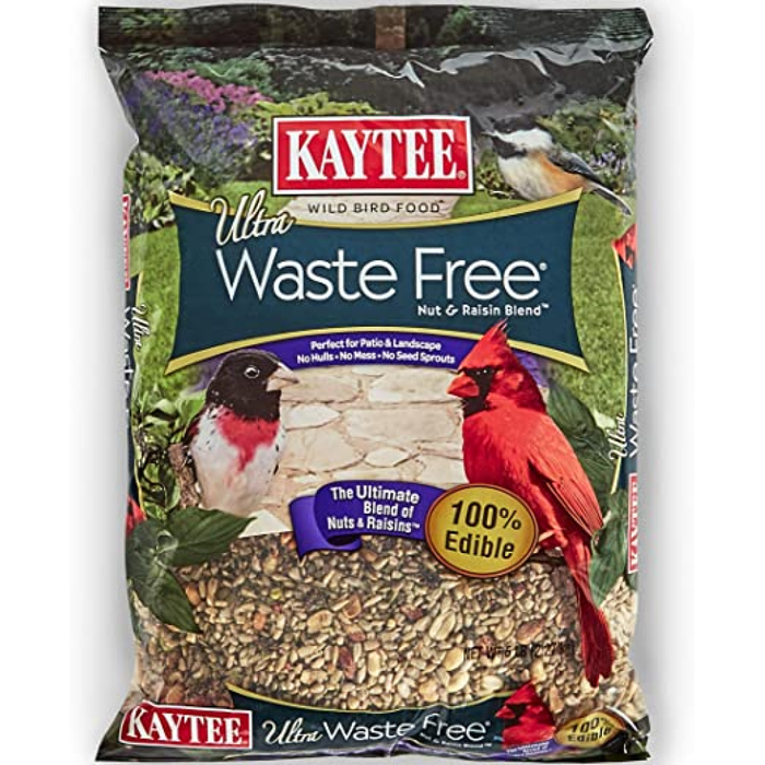 Kaytee Waste Free Nut And Raisin Blend 5Lb
