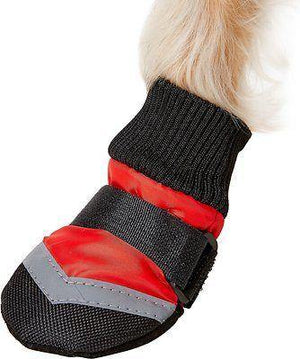 Lookin' Good! By Fashion Pet Extreme All Weather Boots Red In Large - Pet Totality
