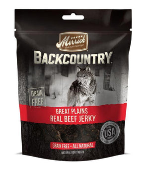 Merrick Backcountry Great Plains Real Beef Jerky 4.7Oz - Pet Totality