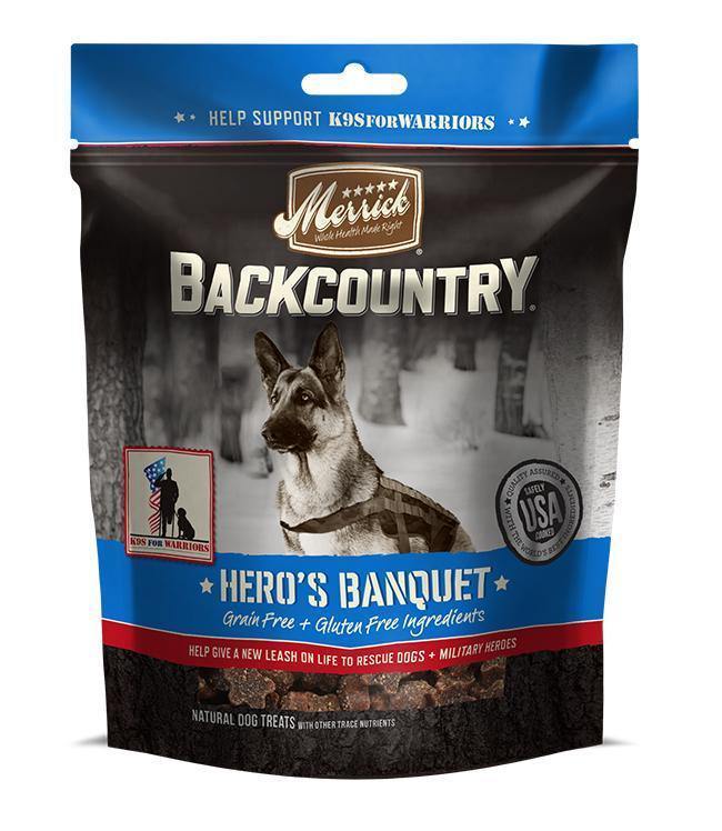 Merrick Backcountry Hero'S Banquet Treats 6Oz