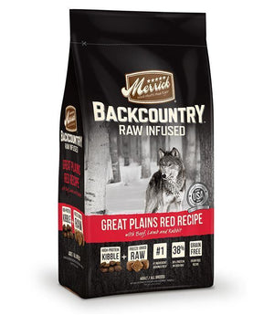 Merrick Backcountry Raw Infused Great Plains Red Recipe 12Lb - Pet Totality