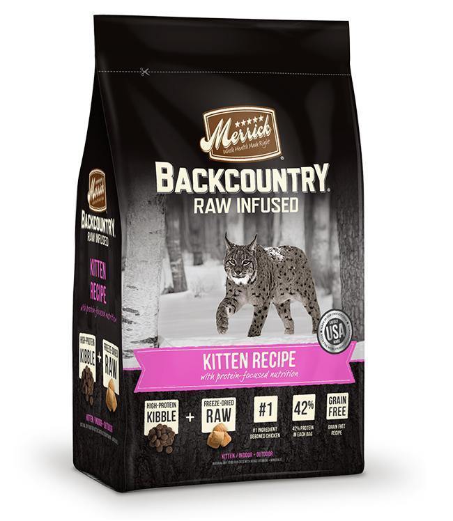 Merrick Backcountry Raw Infused Kitten Recipe 3Lb