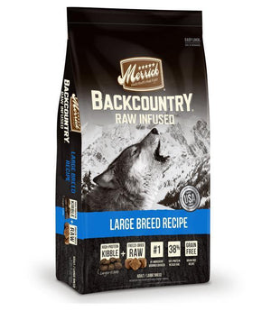 Merrick Backcountry Raw Infused Large Breed Recipe 12Lb - Pet Totality