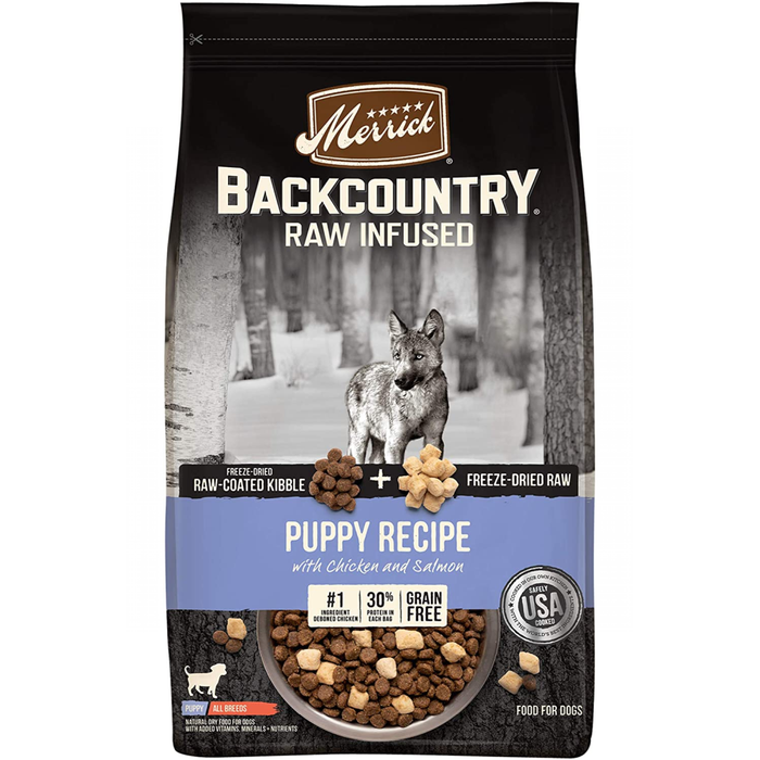 Merrick Backcountry Raw Infused Puppy Recipe 12Lb