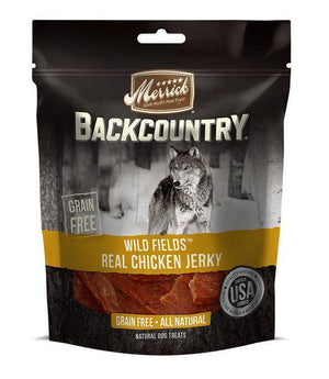 Merrick Backcountry Wild Fields Real Chicken Jerky 4.7Oz - Pet Totality