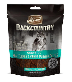 Merrick Backcountry Wild Fields Real Turkey And Sweet Potato Patties 4Oz - Pet Totality