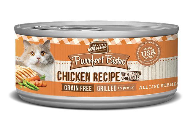 Merrick Cat Purrfect Bistro Grilled Chicken & Vegetable 5.5Oz