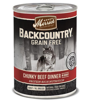 Merrick Dog Backcountry Beef 12.7Oz - Pet Totality