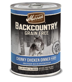 Merrick Dog Backcountry Chicken 12.7Oz - Pet Totality