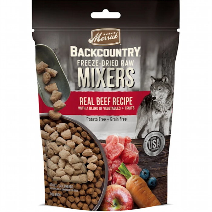 Merrick Dog Backcountry Freeze-Dried Beef 5.5Oz