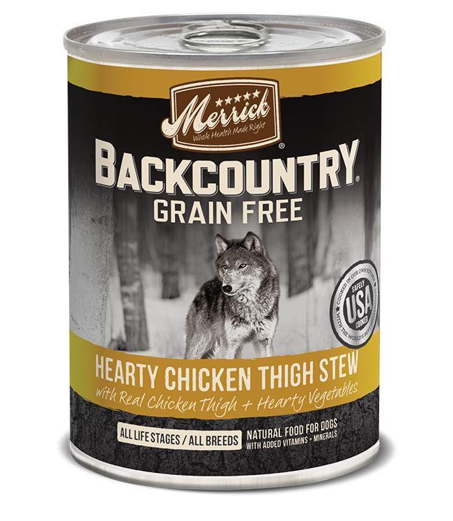 Merrick Dog Backcountry Grain Free Chicken Stew 12.7Oz