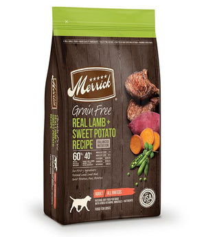 Merrick Grain Free Real Lamb And Sweet Potato Recipe 12Lb - Pet Totality