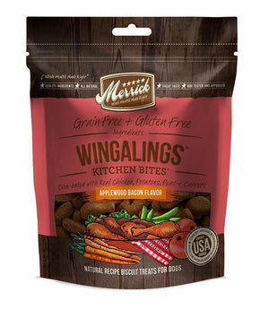 Merrick Kitchen Bites Wingalings Applewood Bacon 9Oz - Pet Totality