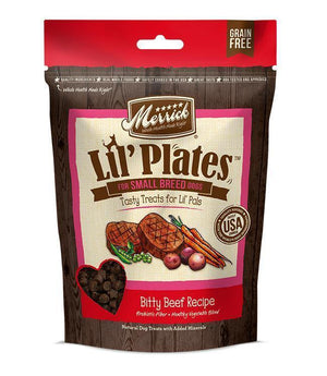 Merrick Lil' Plates Bitty Beef Recipe 7Oz - Pet Totality