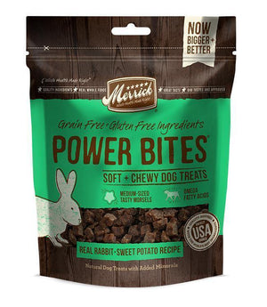 Merrick Power Bites Real Rabbit And Sweet Potato Recipe 6Oz - Pet Totality