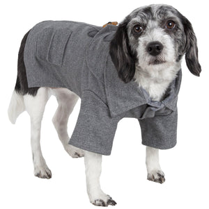 Military Static Rivited Fashion Collared Wool Pet Coat - Pet Totality
