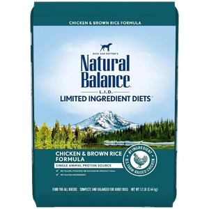 Natural Balance Lid Chicken Formula Dry Dog Food 12Lb - Pet Totality