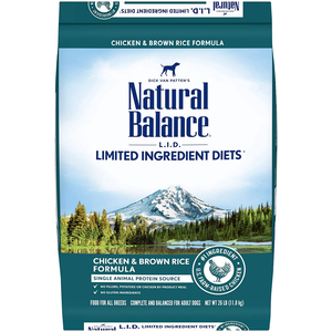 Natural Balance Lid Chicken Formula Dry Dog Food 26Lb - Pet Totality