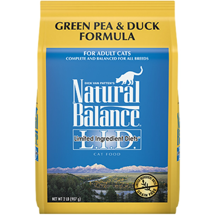 Natural Balance Lid Green Pea And Duck 2 Lb