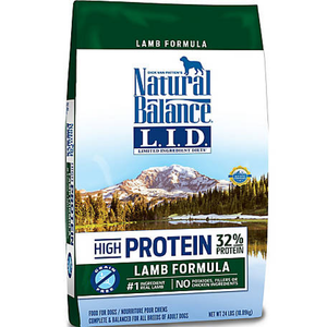 Natural Balance Lid High Protein Lamb Formula 24Lbs - Pet Totality