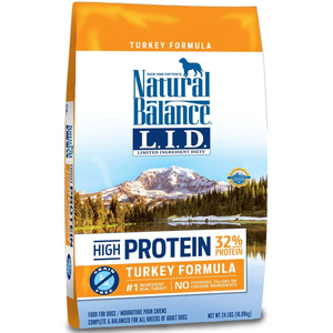 Natural Balance Lid High Protein Turkey Formula 24Lbs - Pet Totality