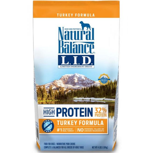 Natural Balance Lid High Protein Turkey Formula 4Lbs - Pet Totality