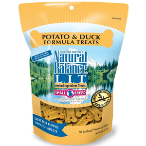 Natural Balance L.I.T. Limited Ingredient Treats Duck & Potato 8Oz - Pet Totality