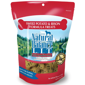 Natural Balance L.I.T. Limited Ingredient Treats Sweet Potato & Bison 14Oz - Pet Totality