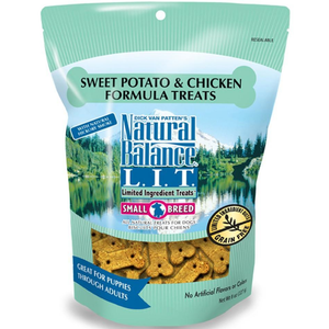 Natural Balance L.I.T. Limited Ingredient Treats Sweet Potato & Chicken 8Oz - Pet Totality