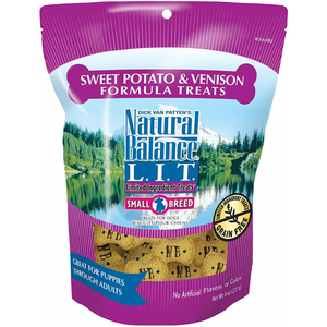 Natural Balance L.I.T. Limited Ingredient Treats Venison & Sweet Potato 8Oz - Pet Totality