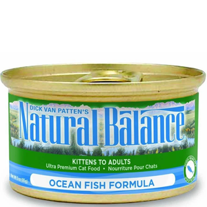 Natural Balance Ocean Fish Formula Canned Cat Food 24/5.5Oz - Pet Totality