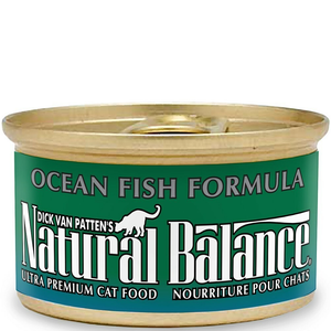 Natural Balance Ocean Fish Formula Canned Cat Food 3Oz - Pet Totality