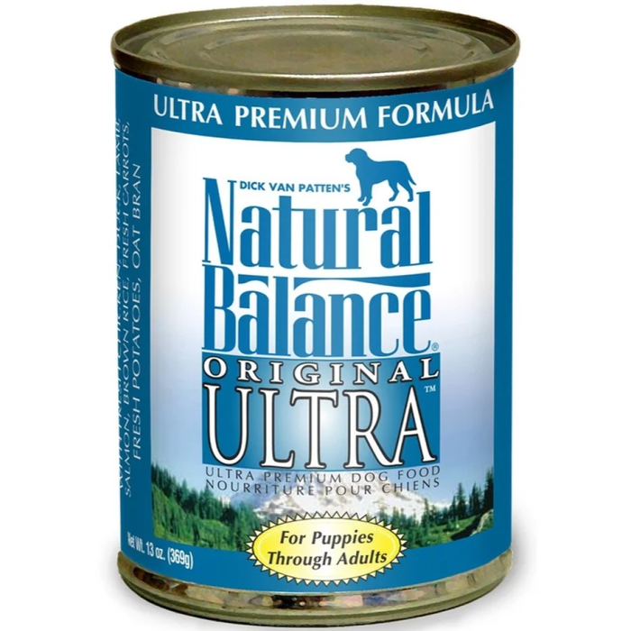 Natural Balance Original Ultra Ultra Premium Formula Canned Dog Food 13Oz