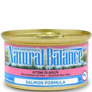 Natural Balance Salmon Formula Canned Cat Food 24/5.5Oz - Pet Totality