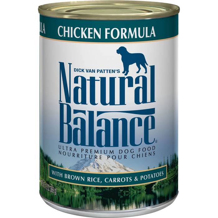 Natural Balance Ultra Premium Chicken Formula Canned Dog Food 13Oz
