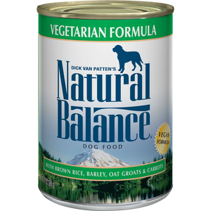Natural Balance Vegetarian Formula Canned Dog Food 13Oz - Pet Totality