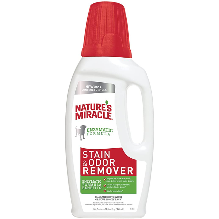 Nature S Miracle Dog Stain And Odor Remover Enzymatic Formula 32Oz