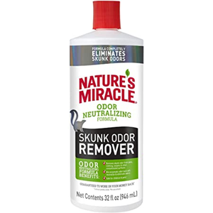 Nature S Miracle Skunk Odor Remover Odor Neutralizing Formula 32Oz - Pet Totality