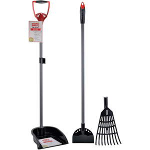 Natures Miracle Advanced 2In1 Rake & Spade With Pan - Pet Totality