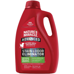 Nature'S Miracle Advanced Dog Stain & Odor Remover Pour 128 Oz - Pet Totality