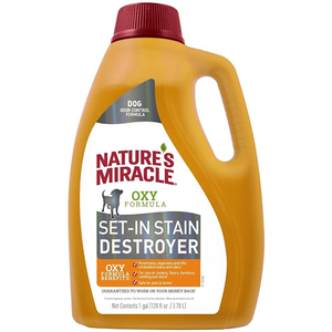 Nature'S Miracle Orange Oxy Dog Pour 128Oz - Pet Totality