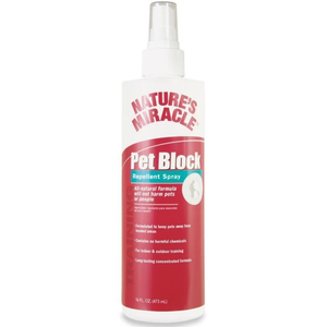 Natures Miracle Pet Block Repellent Spray 16Oz - Pet Totality