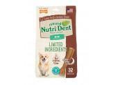 Nutrident Filet Mignon Dental Chew Treat Mini Pouch 32Ct - Pet Totality