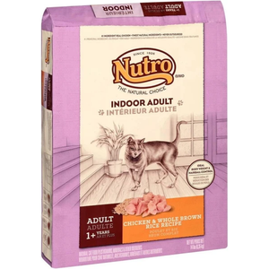 Nutro Indoor Chicken & Whole Brown Rice Recipe Cat Food 14Lbs - Pet Totality