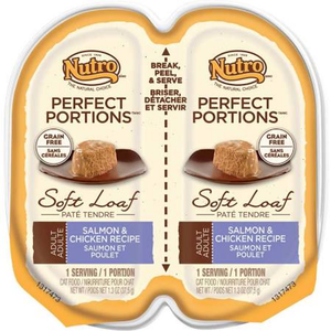 Nutro Perfect Portions Salmon & Chicken 2.65Oz  (Case Of 24) - Pet Totality