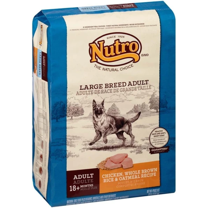 Nutro Wholesome Essentials Farm-Raised Chicken, Brown Rice & Sweet Potato Recipe Large Breed Adult Dry Dog Food 30 Pounds