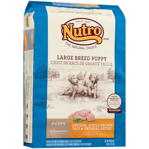Nutro Wholesome Essentials Farm-Raised Chicken, Brown Rice & Sweet Potato Recipe Large Breed Puppy Dry Dog Food 30 Pounds - Pet Totality