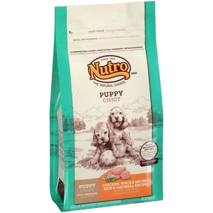 Nutro Wholesome Essentials Farm-Raised Chicken, Brown Rice & Sweet Potato Recipe Puppy Dry Dog Food 5 Pounds