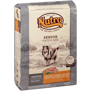 Nutro Wholesome Essentials Farm-Raised Chicken, Brown Rice & Sweet Potato Recipe Senior Dry Dog Food 30 Pounds - Pet Totality
